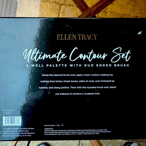 ELLEN TRACY Ultimate Contour Set w/Duo ended Brush - Picture 4 of 5